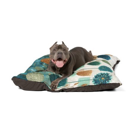 Floral Pet Bed with Cozy Vibes, Dog Bed, Cat Bed, Home Decor, Pet Accessories