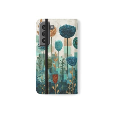 Floral Flip Cases for Phones, Stylish Wallet Case, Colorful Phone Protector, Ideal for Gifts, Custom Designs for All Occasions