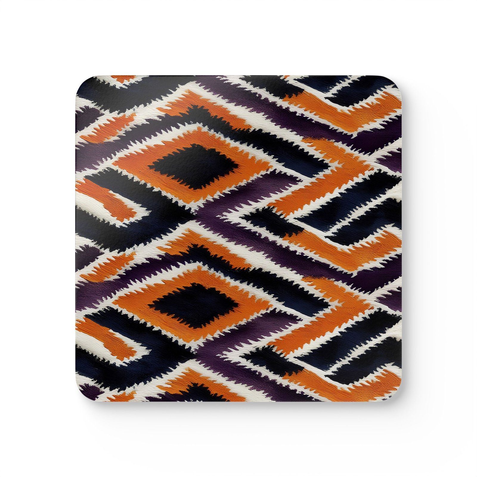 Stylish Cork Coaster Set, Bohemian Coasters for Home, Table Decor, Housewarming Gift, Rustic Kitchen Decor, Unique Drink Coasters