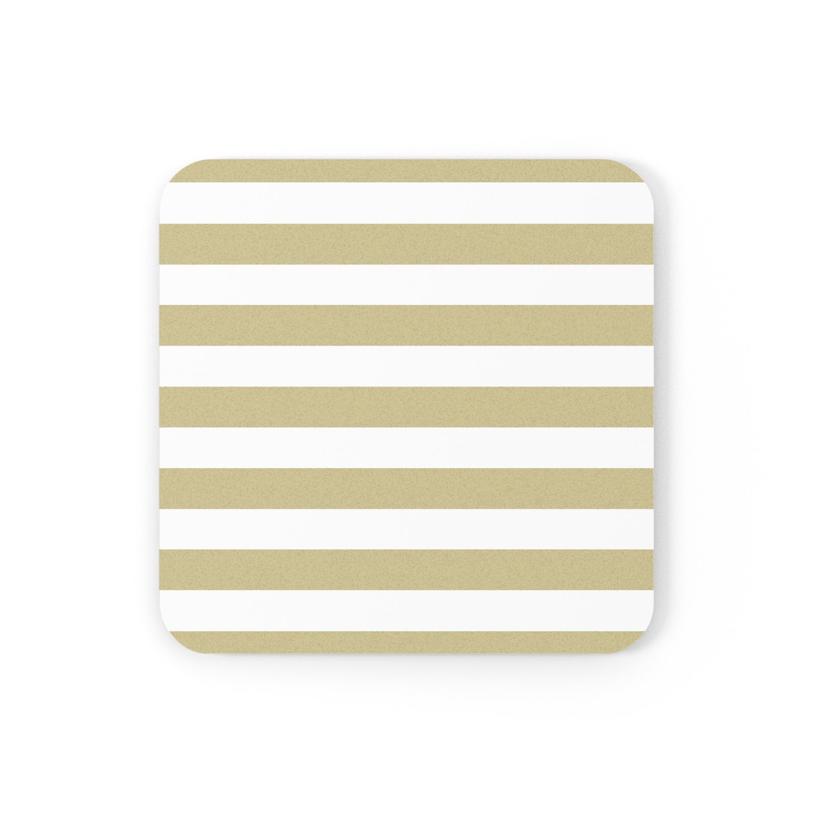 Elegant Striped Cork Back Coaster | Modern Table Decor, Gift for Housewarming, Wedding, Kitchen, Dining Room - Image 4