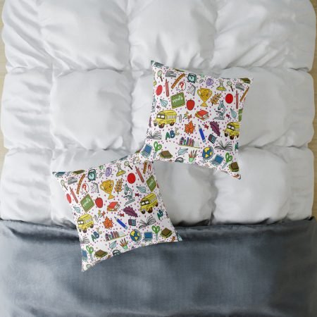Square Poly Canvas Pillow