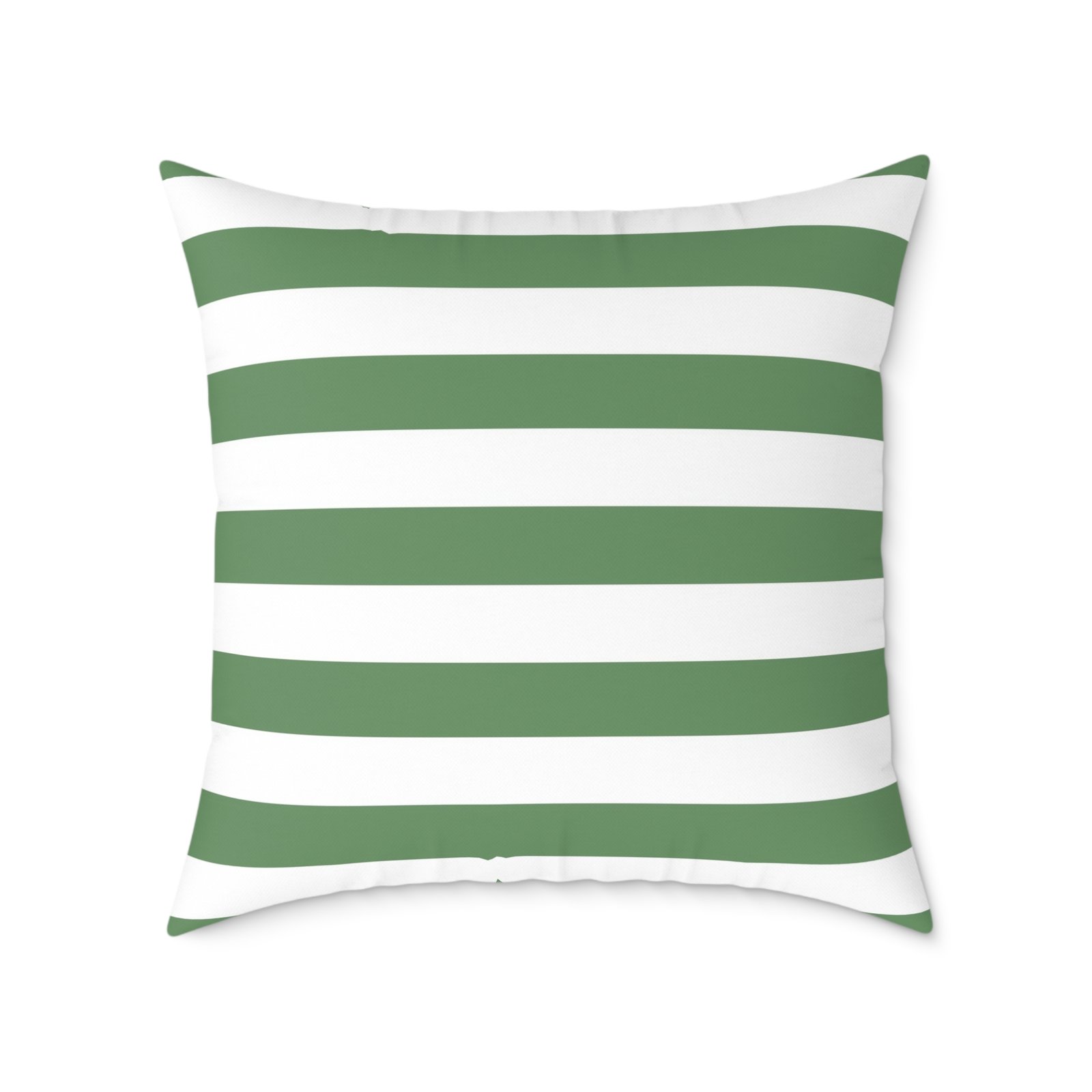 Green Striped Square Pillow, Modern Home Decor, Cozy Throw Pillow, Bedroom Accent Cushion, Gift for Housewarming, Chic Pillow Cover - Image 18