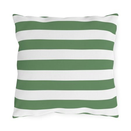 Stylish Outdoor Pillows, Garden Decor, Patio Cushion, Striped Pillow for Outdoor Spaces, Spring/Summer Vibes
