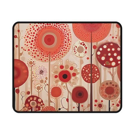 Vibrant Floral Non-Slip Gaming Mouse Pad, Mousepad for Gamers, Desk Accessories, Gifts for Gamers, Home Office Decor