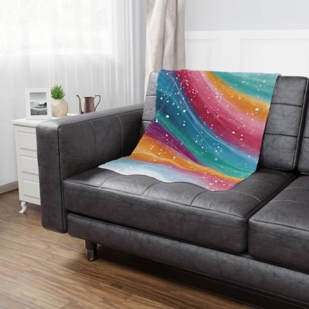 Vibrant Minky Blanket for Cozy Comfort, Colorful Throw Blanket, Soft Plush Blanket for Kids, Snuggle Blanket for Gifts, Ideal for [...]