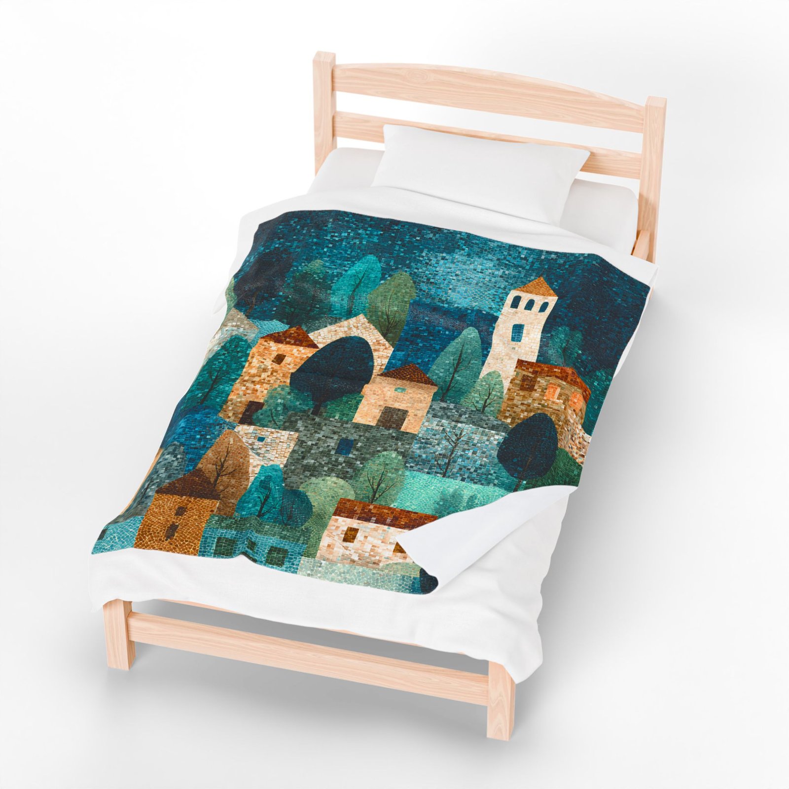 Cozy Velveteen Plush Blanket - Soft Decorative Throw, Home Warmth, Gift for All Occasions, Living Room Decor, Festival Comfort - Image 3