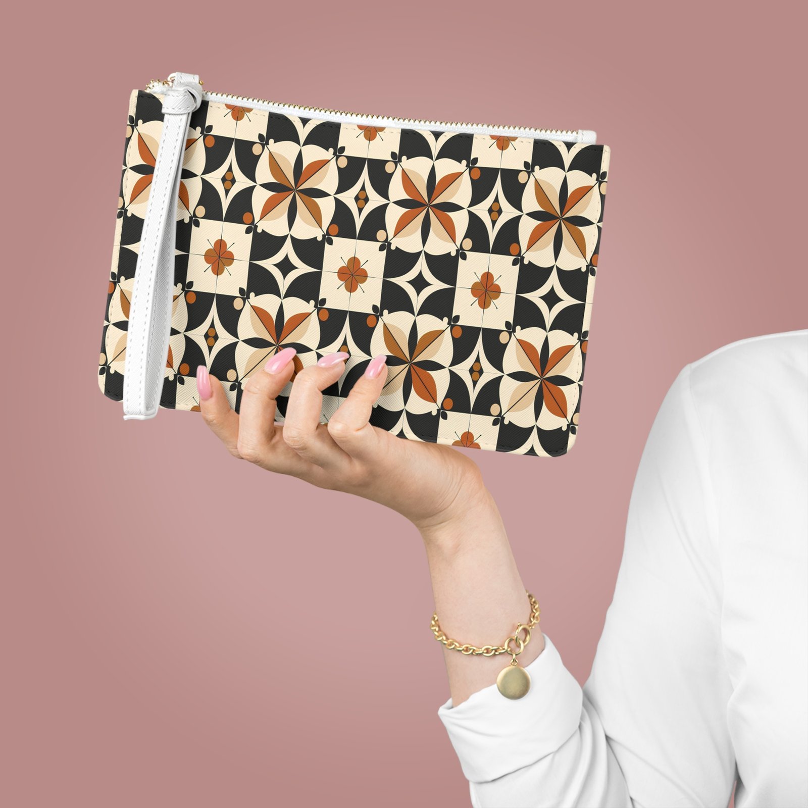 Stylish Floral Clutch Bag - Perfect for Evenings, Weddings, Birthdays, Travel, Everyday Use, Gift Idea - Image 2