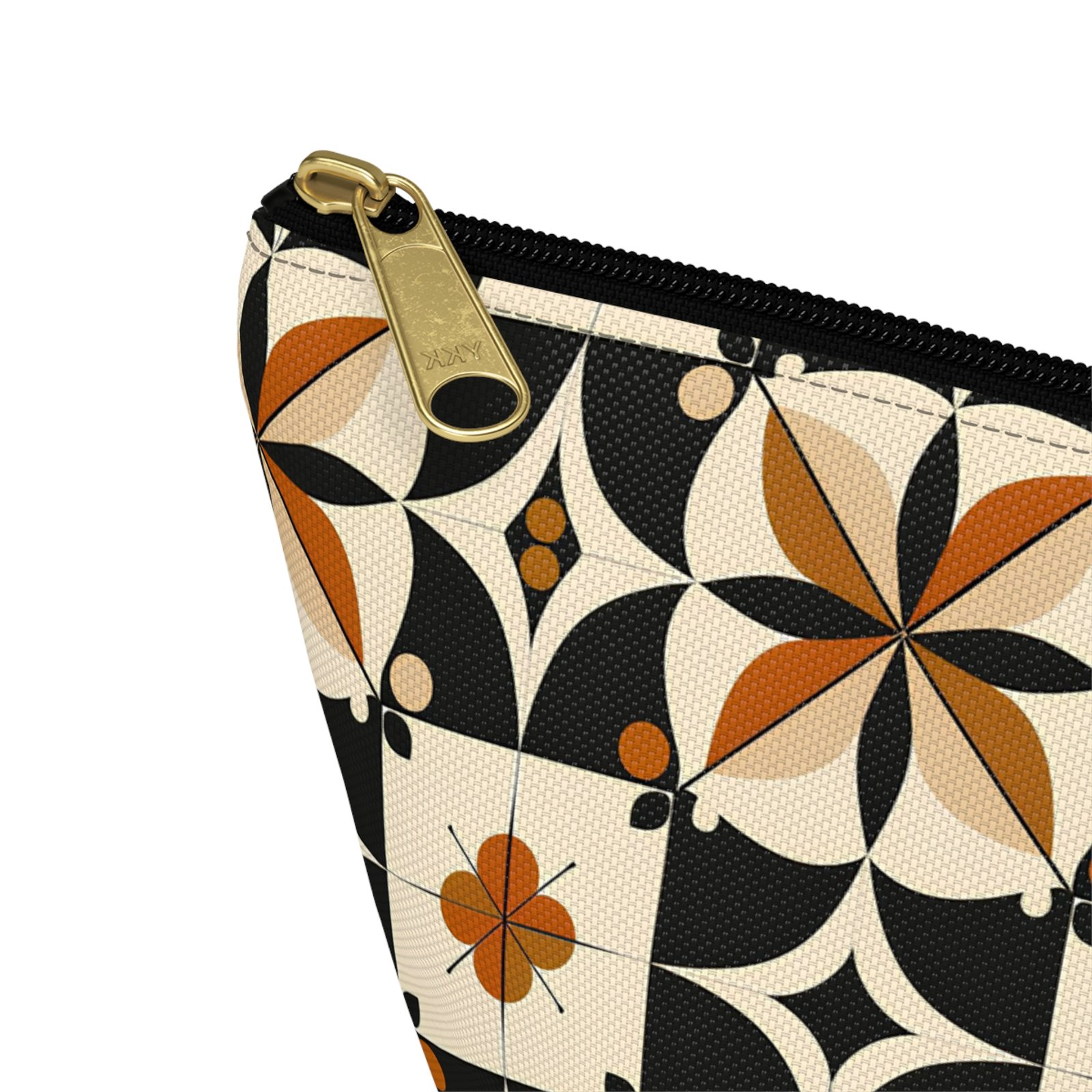 Chic Floral Accessory Pouch, Makeup Bag, Travel Organizer, Gift for Her, Eco-friendly Storage, Flower Pattern Cosmetic Case - Image 3