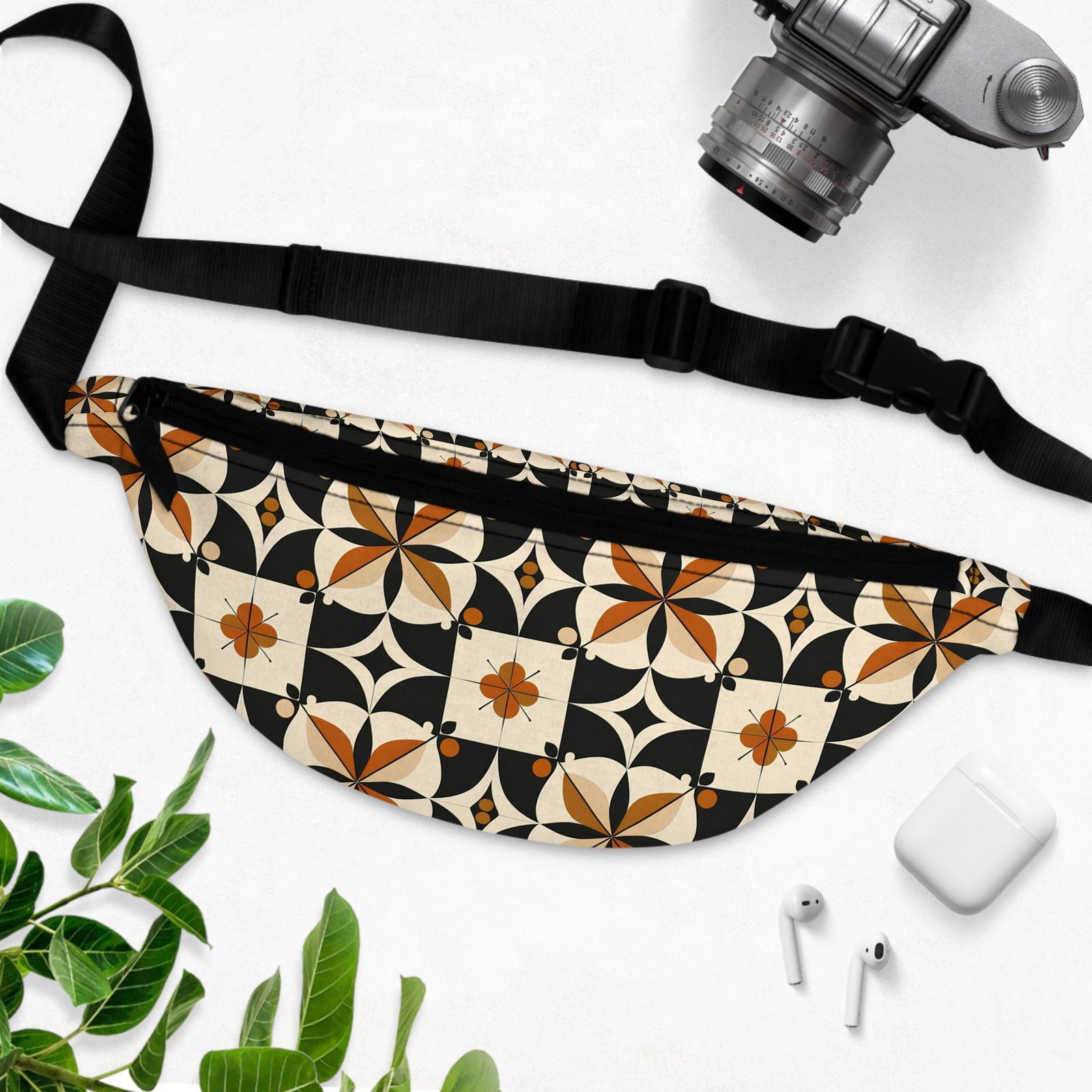 Chic Floral Fanny Pack | Stylish Waist Bag for Festivals, Travel, and Daily Use | Perfect Gift for Adventurers, Women, Trendsetters - Image 3