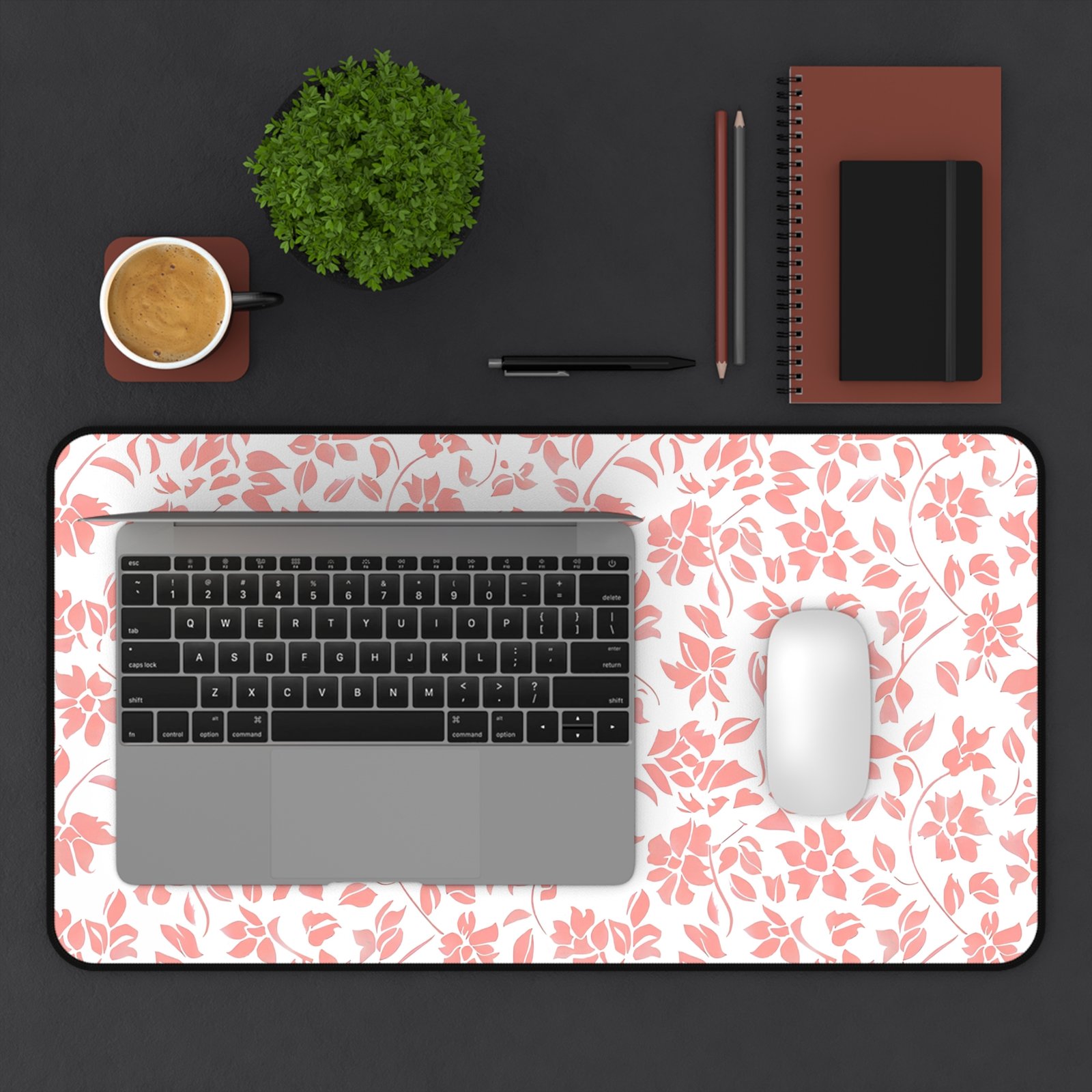 Floral Desk Mat - Elegant Workspace Decor, Perfect Gift for Home Office, Mother's Day, Stylish Mouse Pad, Desk Accessories - Image 7