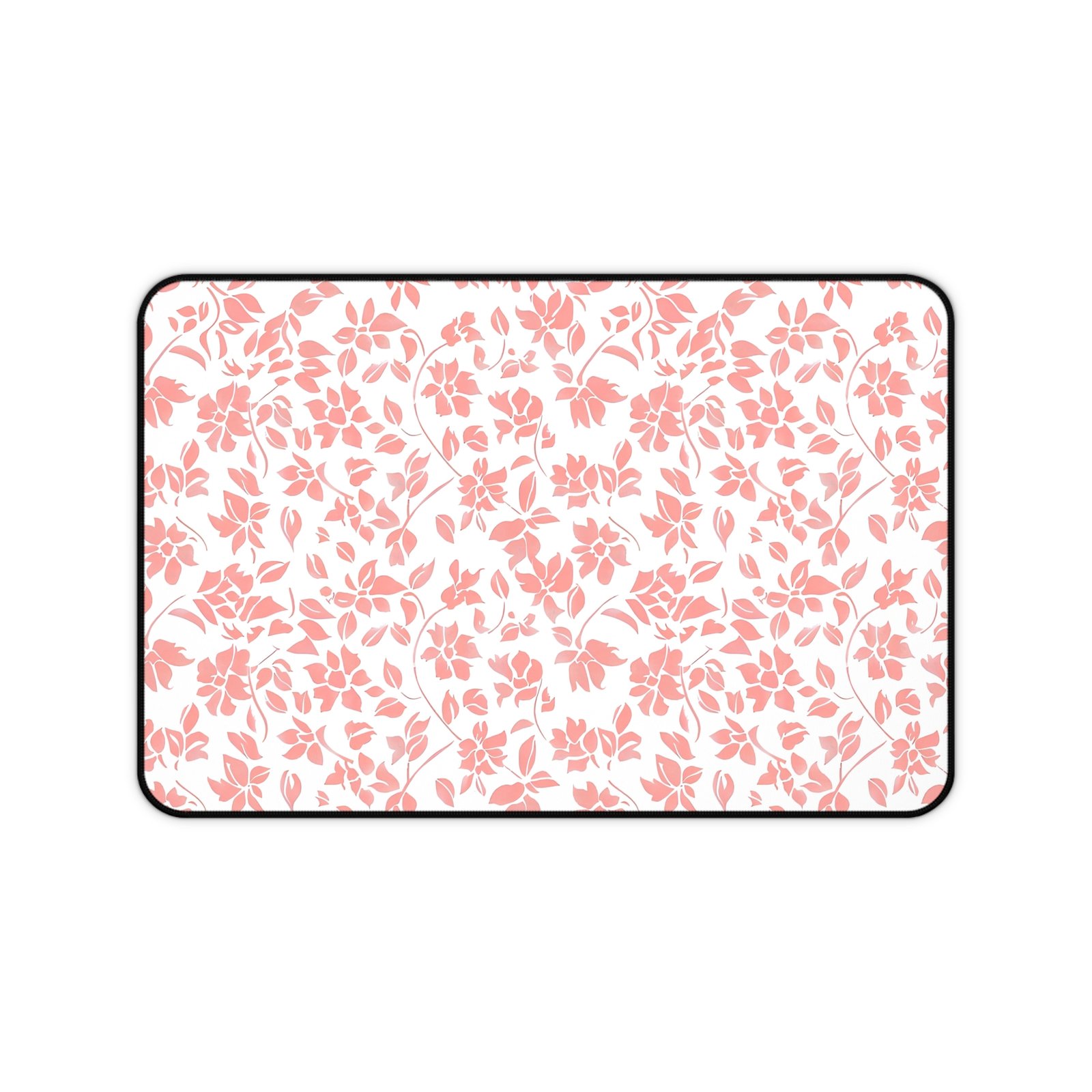 Floral Desk Mat - Elegant Workspace Decor, Perfect Gift for Home Office, Mother's Day, Stylish Mouse Pad, Desk Accessories