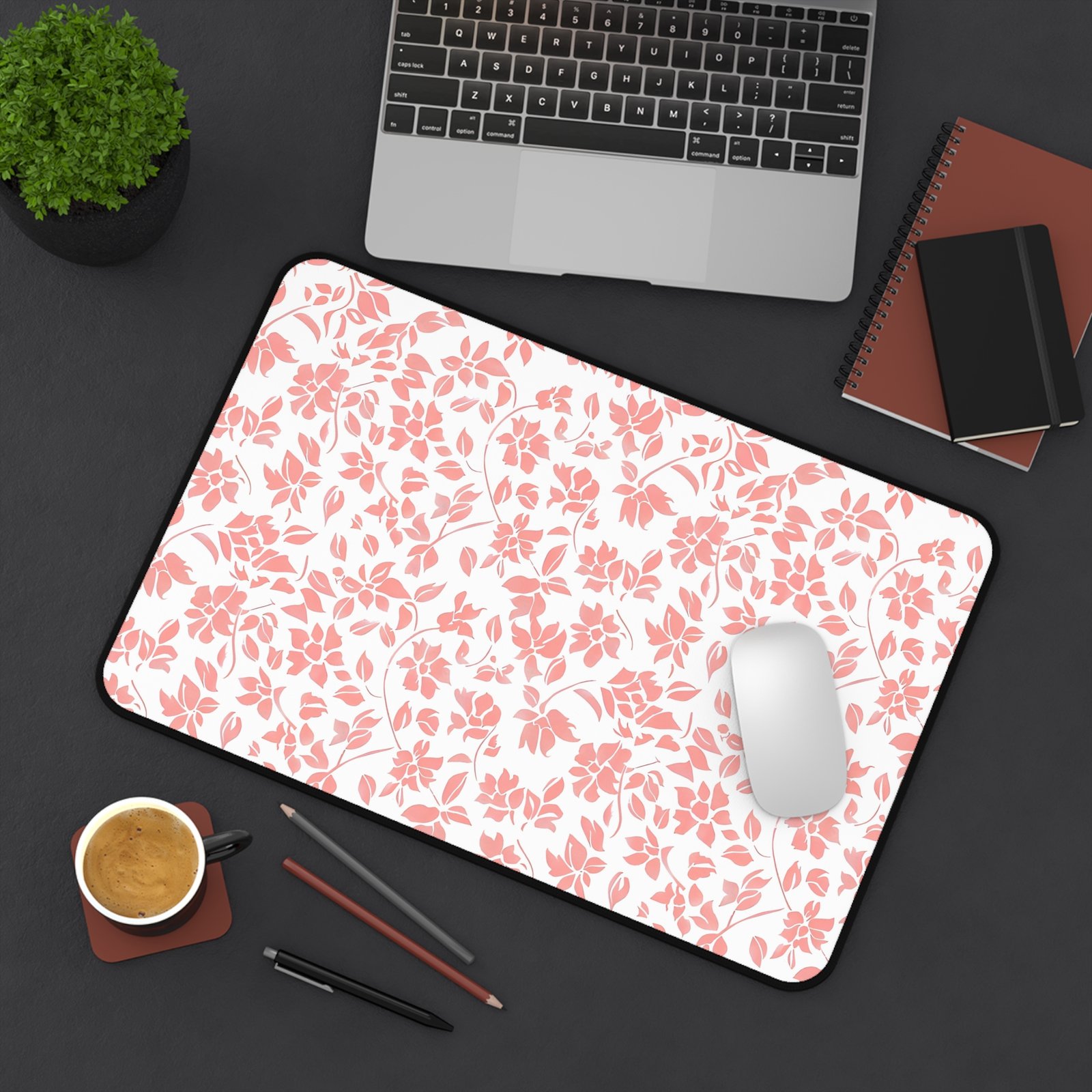 Floral Desk Mat - Elegant Workspace Decor, Perfect Gift for Home Office, Mother's Day, Stylish Mouse Pad, Desk Accessories - Image 4