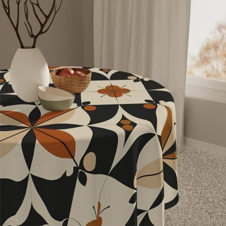 Bohemian Floral Tablecloth - Vintage-Inspired Home Decor, Dining Table Accessory, Harvest Celebration, Kitchen Decor, Gift Idea