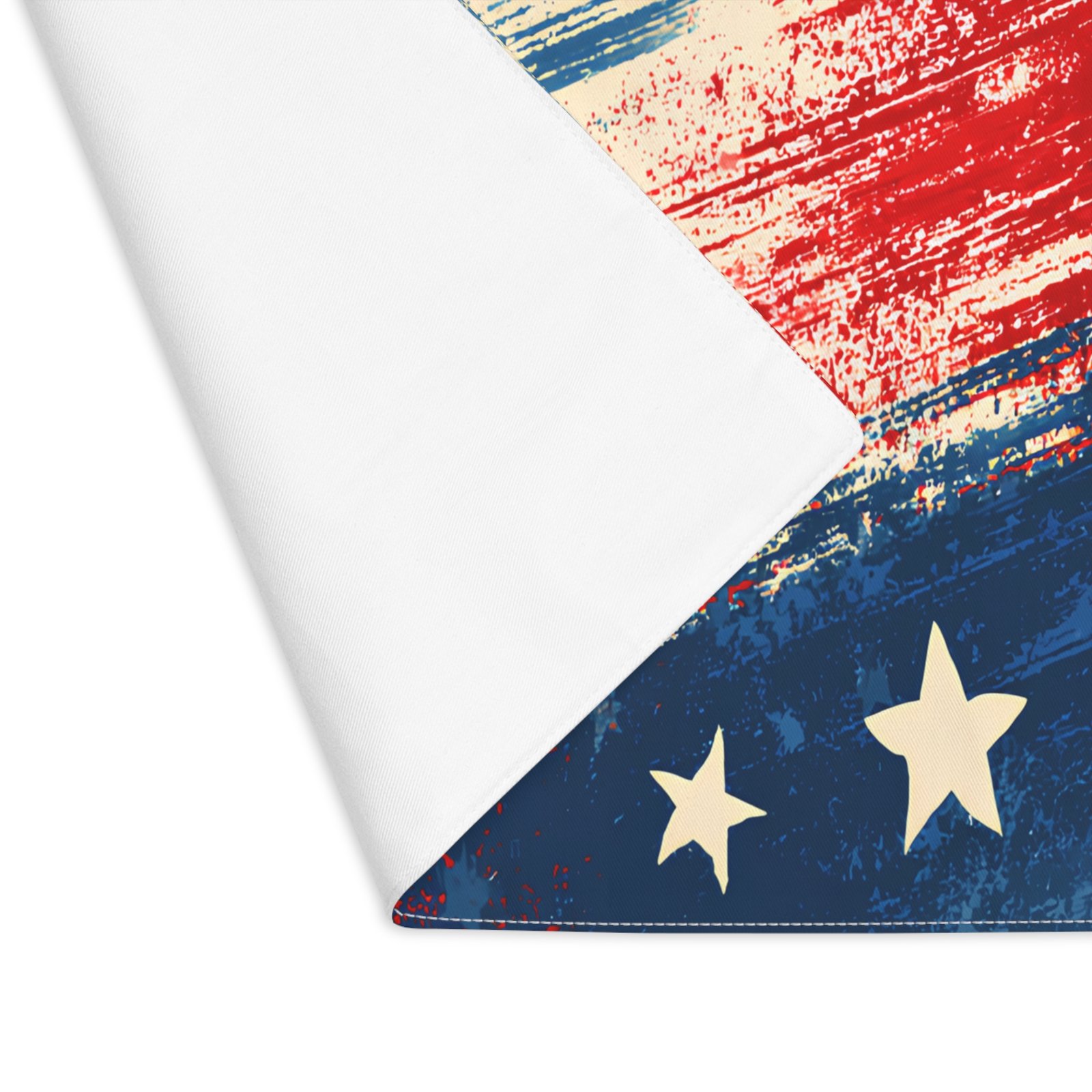 Patriotic Stars Placemat — Red White & Blue Table Decor for 4th of July - Image 2