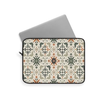 Stylish Floral Laptop Sleeve for Modern Professionals