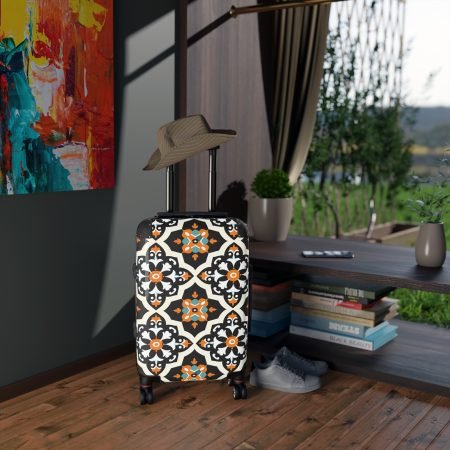 Stylish Travel Suitcase - Floral Pattern Luggage for Jetsetters