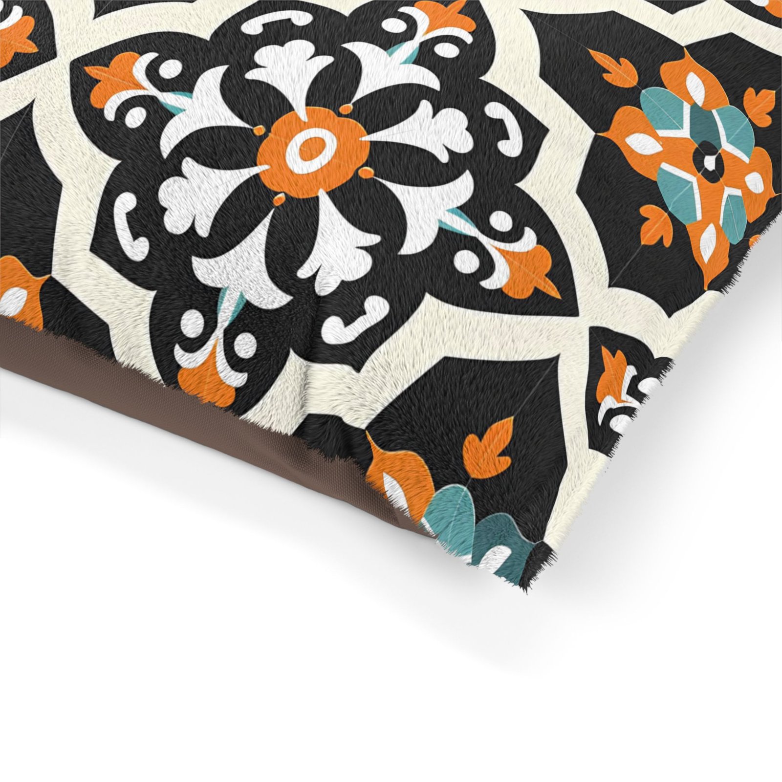 Stylish Pet Bed with Vibrant Pattern for Cozy Comfort - Image 3