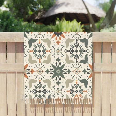 Boho Beach Towel - Stylish & Versatile for Summer Fun