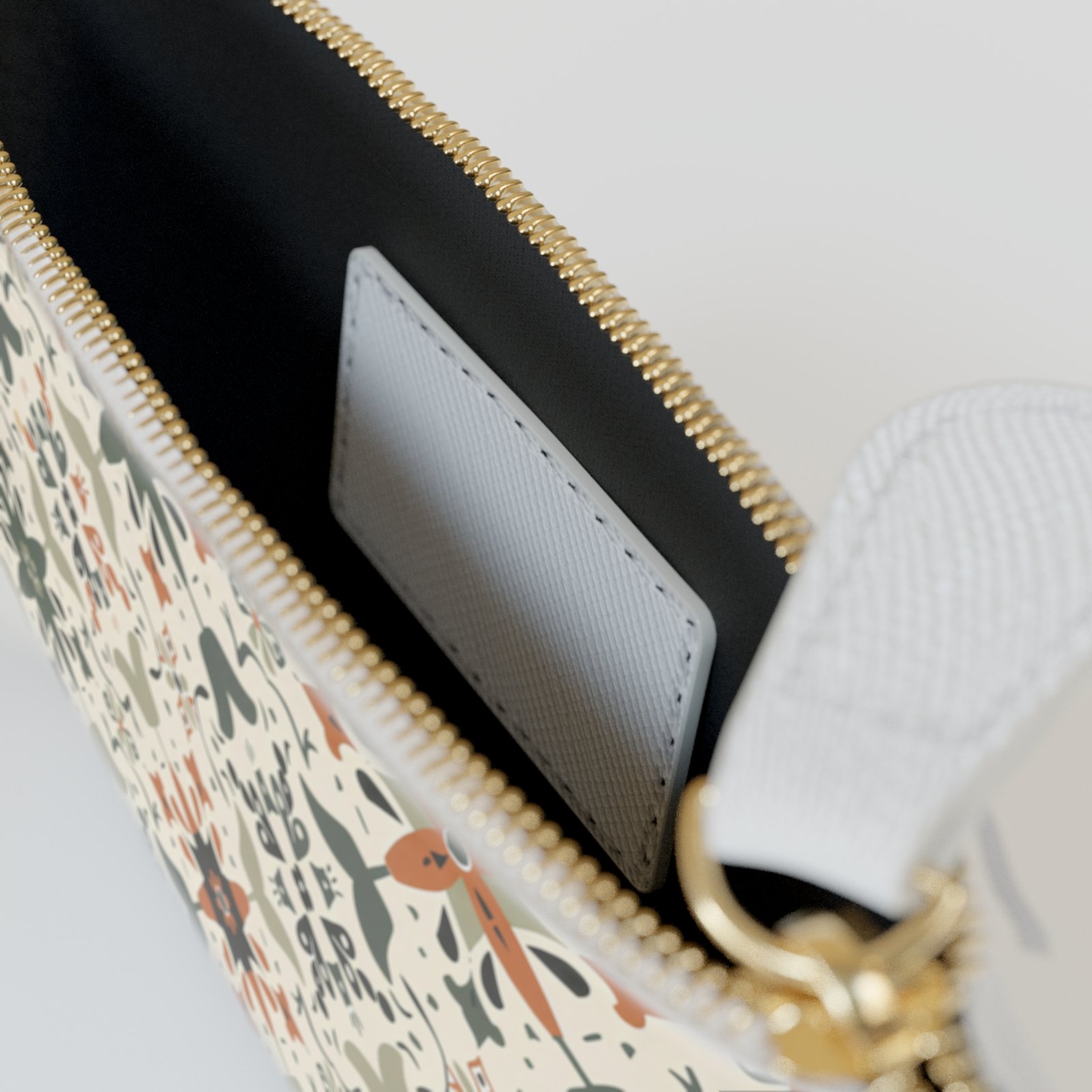 Boho Chic Mini Clutch Bag with Stylish Pattern - Image 2