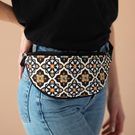 Bohemian Floral Fanny Pack - Stylish and Functional Travel Accessory