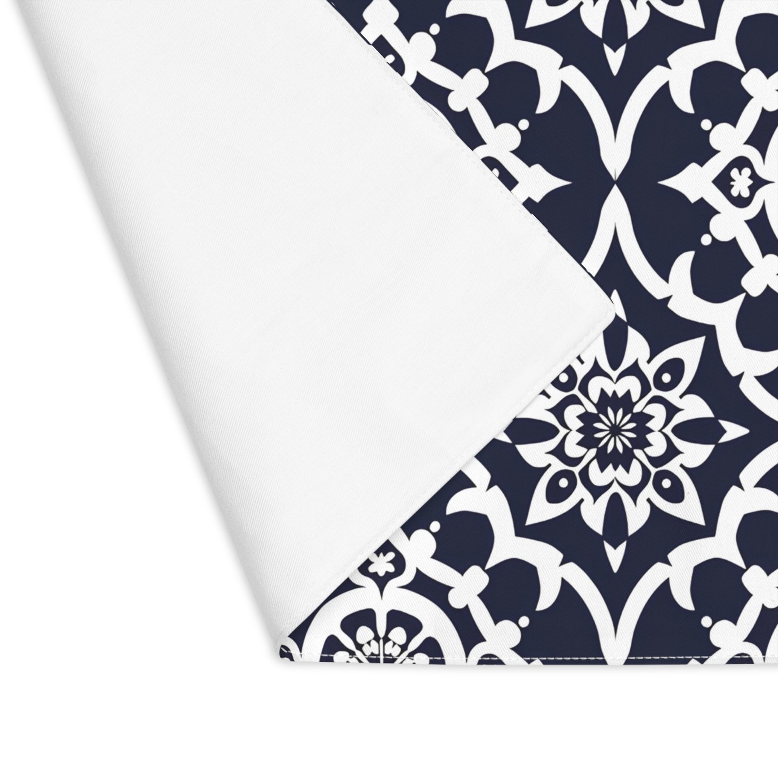 Navy Mediterranean Tile Placemat - Image 2