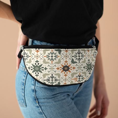 Stylish Floral Fanny Pack - Ideal for Festivals and Daily Adventures