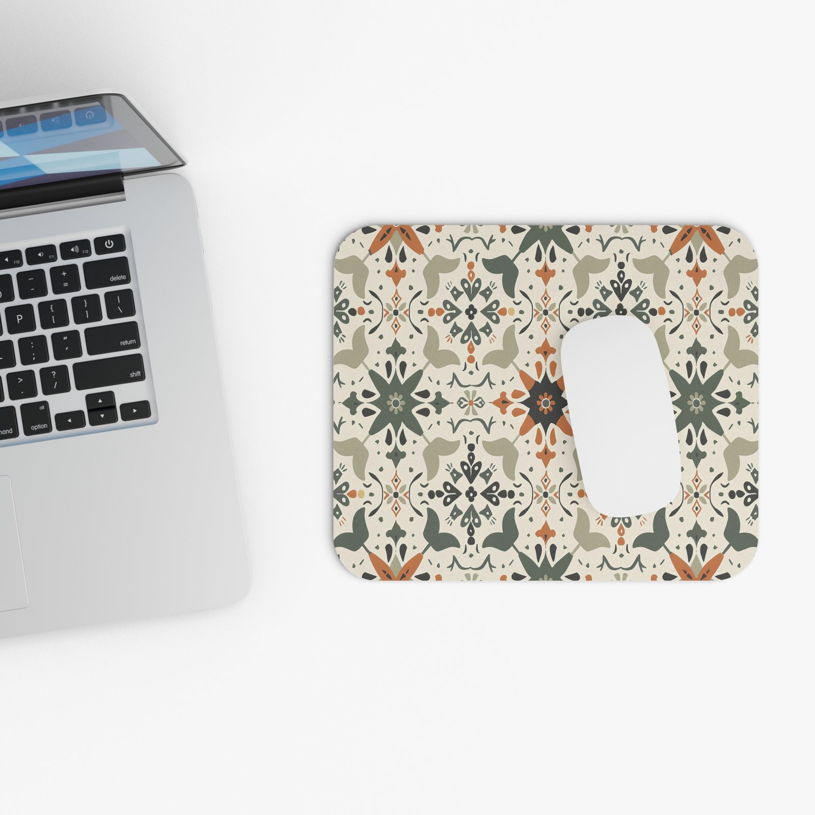 Bohemian-Inspired Mouse Pad for Home Office
