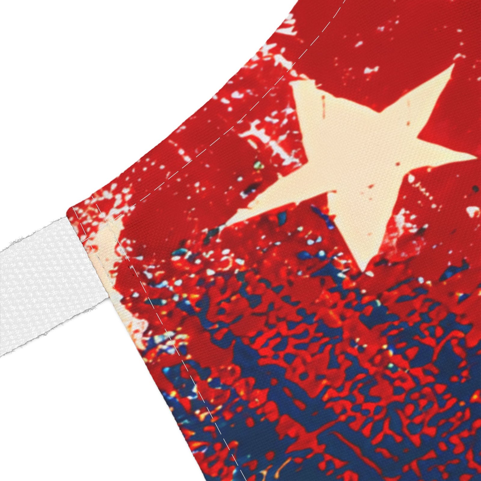 Patriotic Stars & Stripes Apron — Vintage American Flag Kitchen Apron (4th of July, BBQ & Memorial Day) - Image 3