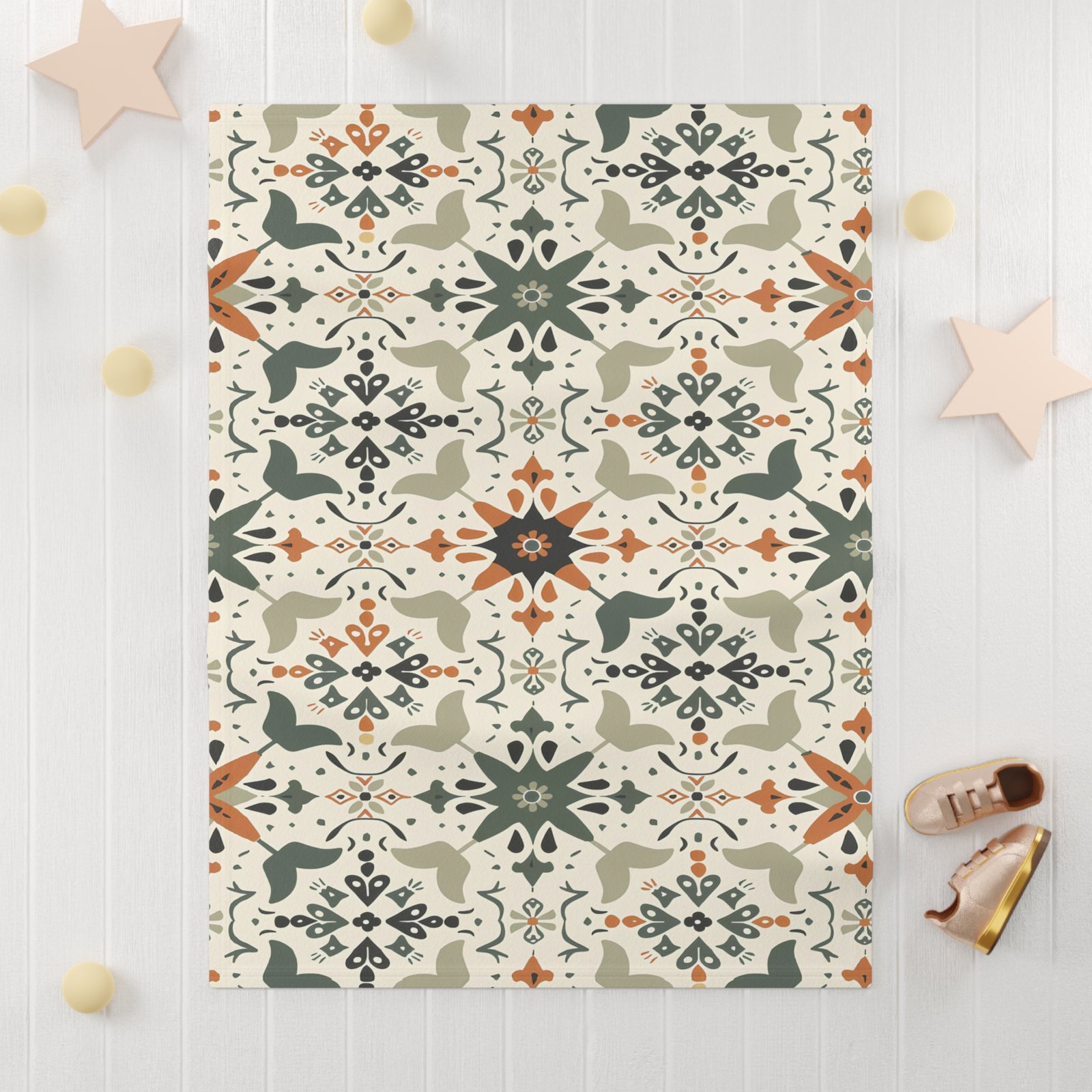 Cozy Nature-Inspired Baby Blanket - Image 2