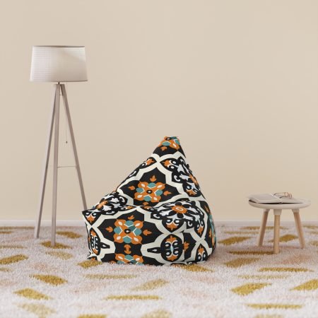Vibrant Bohemian Bean Bag Chair Cover