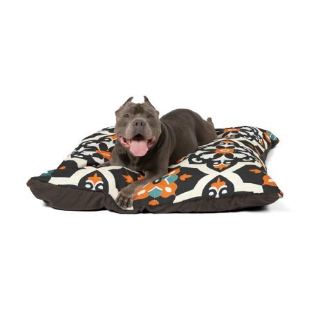 Stylish Pet Bed with Vibrant Pattern for Cozy Comfort