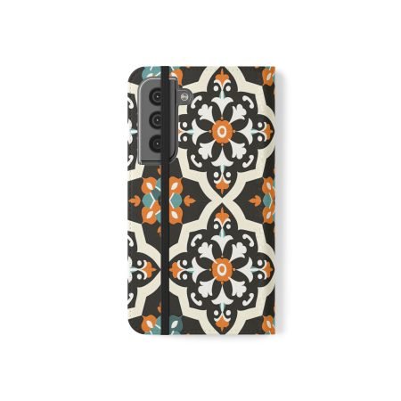 Stylish Flip Cases for Phones - Elegant Patterned Wallet Cover