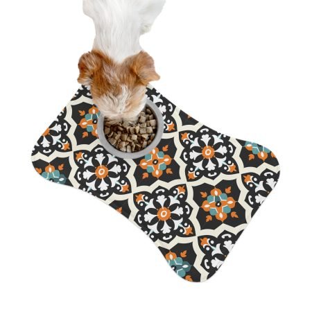 Decorative Pet Feeding Mats for Stylish Homes