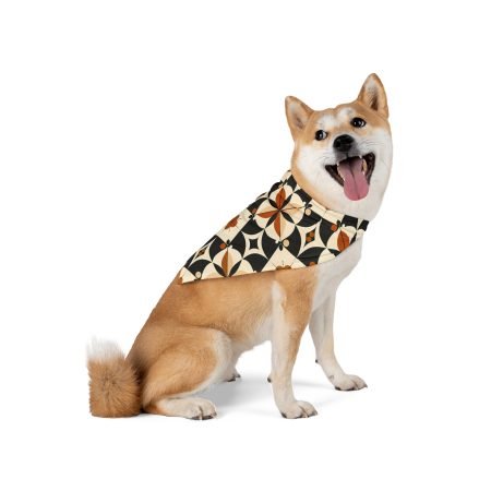 Stylish Floral Pet Bandana for Fashionable Pups