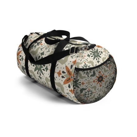 Boho Floral Duffel Bag for Travel & Gym