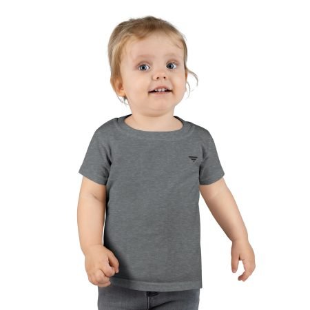 Toddler T‑Shirt — Minimal Grey Tee for Kids